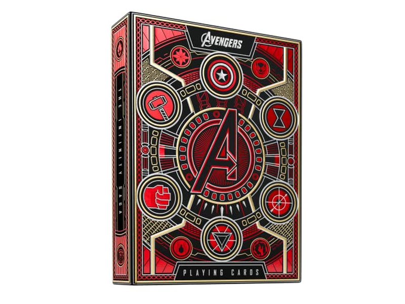 Theory11 Avengers Red Edition Premium Playing Cards