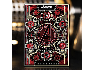 Theory11 Avengers Red Edition Premium Playing Cards