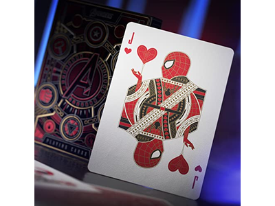 Theory11 Avengers Red Edition Premium Playing Cards