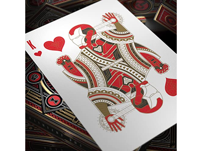 Theory11 Avengers Red Edition Premium Playing Cards