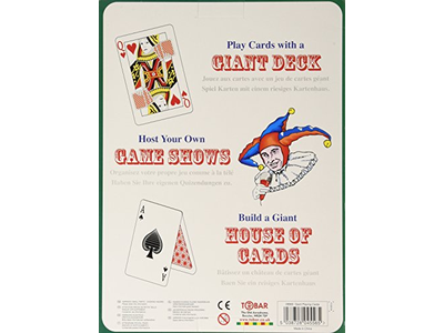 Tobar 08969 Giant Playing Cards