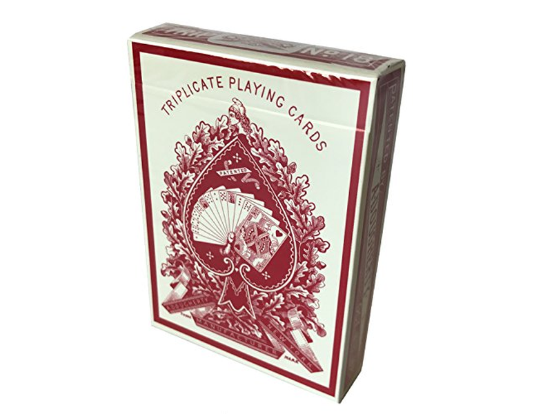 Triplicate Dragon Back Playing Card