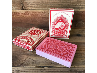 Triplicate Dragon Back Playing Card