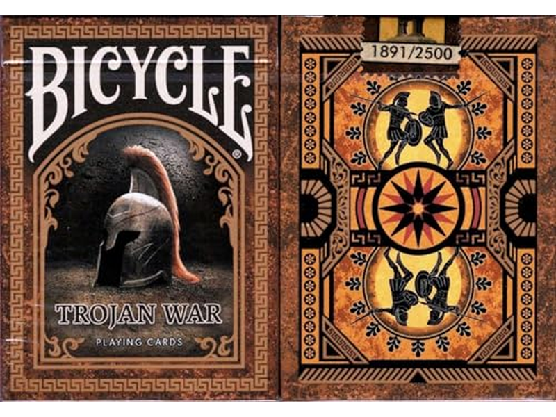 Trojan War Bicycle Playing Cards