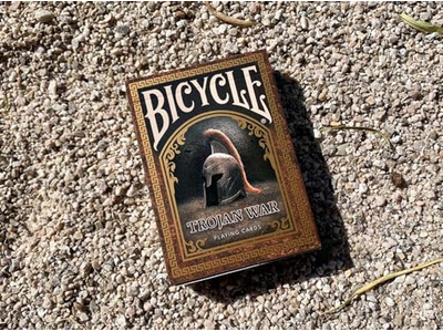 Trojan War Bicycle Playing Cards