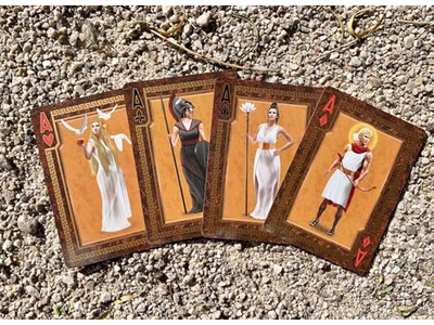 Trojan War Bicycle Playing Cards