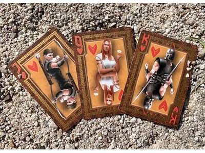 Trojan War Bicycle Playing Cards