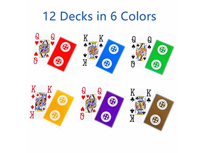 TSB Jumbo Index Bridge Cards Pack of 12 Decks