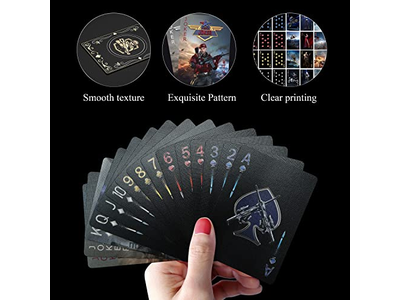 Warrior Gold Waterproof Playing Cards with Gift Box