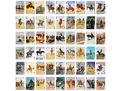 Wild WEST Playing Cards