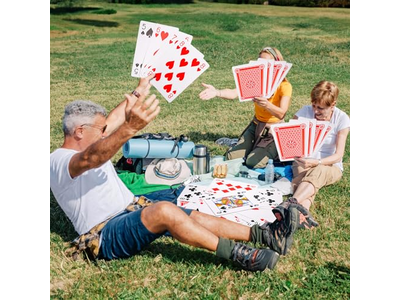 Yopay 2 Pack Jumbo Giant Playing Cards
